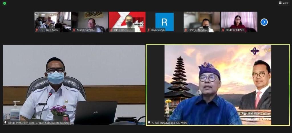 podiumnews.com-Dinas Pertanian Rangkul Pengusaha dan Rancang Badung Go Tani